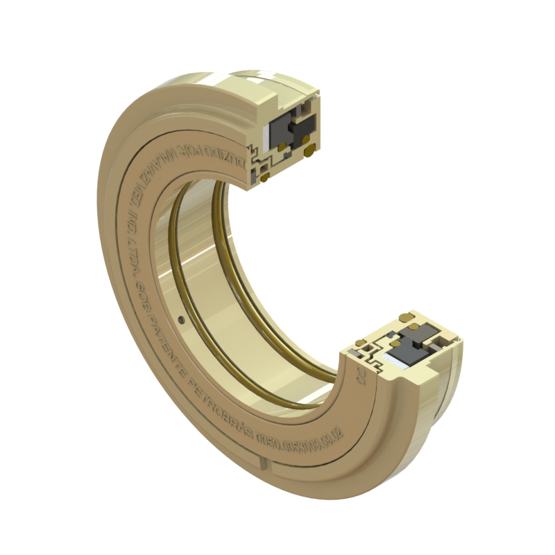 Protetor de mancal BoxSeal Hermético Malavazi, com design que integra vedação tipo hermético (selo mecânico) + restritivo (labirinto).